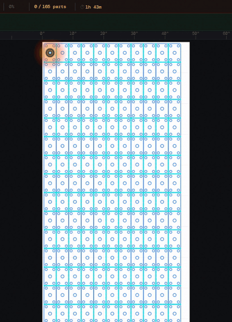 NestCloud cut simulation